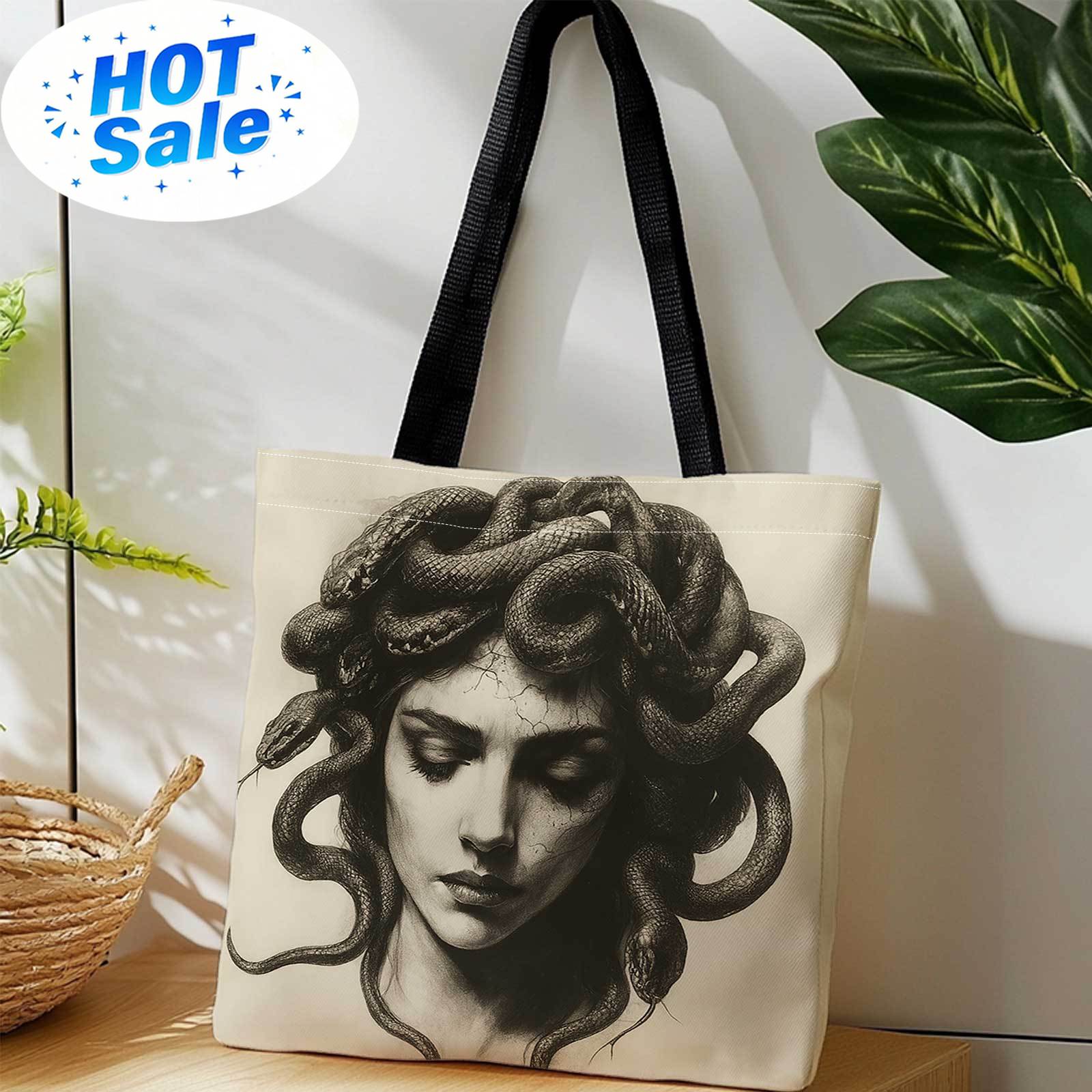 Reusable Bag - Sacola de compras impressa em ambos