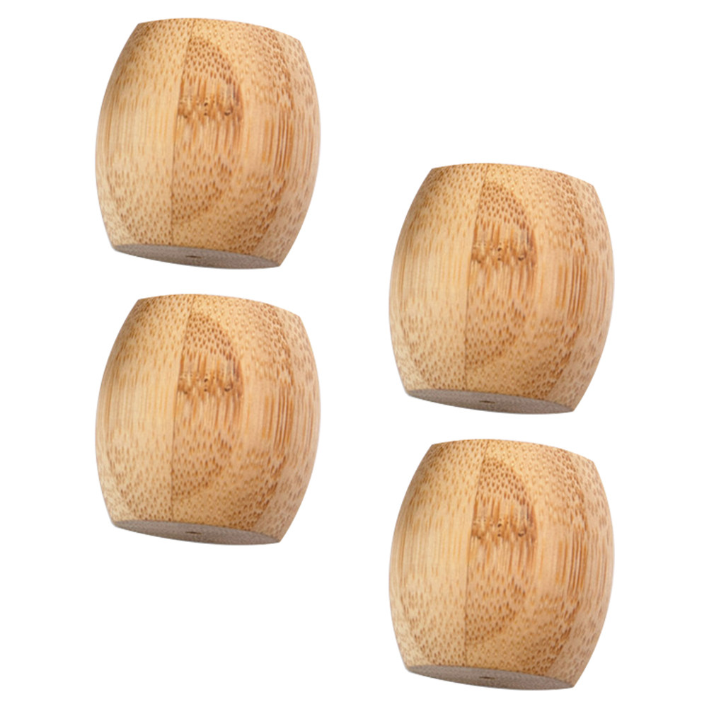 Bamboo Toothbrush - 4 unidades de suportes de bambu