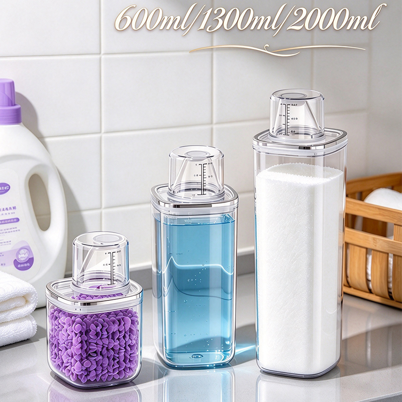 Reusable Bottle - Recipiente para guardar detergente de roupa,