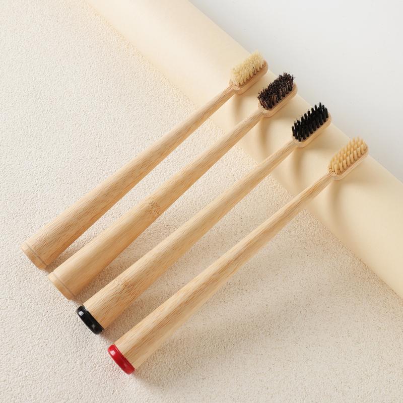 Bamboo Toothbrush - 1 unidade/4 unidades de escova de
