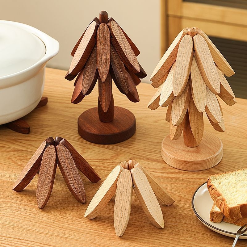 Bamboo Cutlery - Suporte Criativo de Bambu para Panelas,