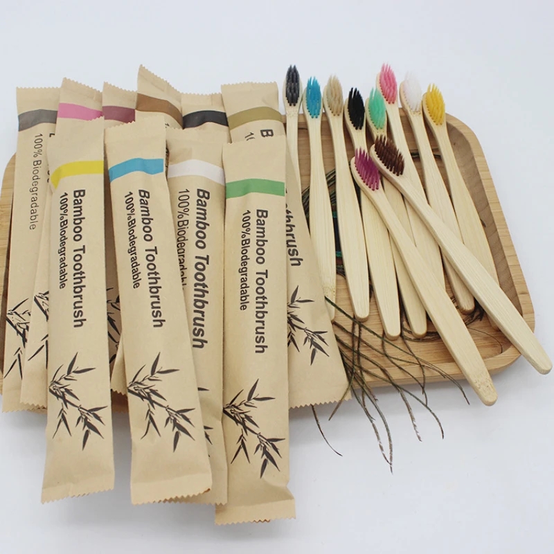 Bamboo Toothbrush - Escovas de dentes de bambu 100pcs