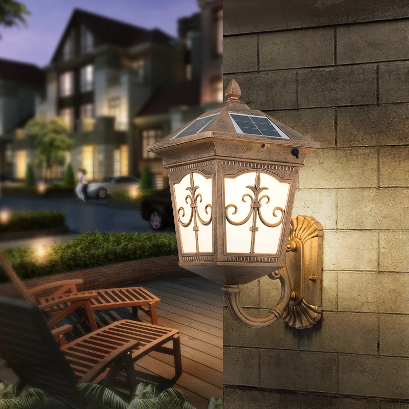 Luminárias de parede à prova d - Solar Garden Light avaliação e preço