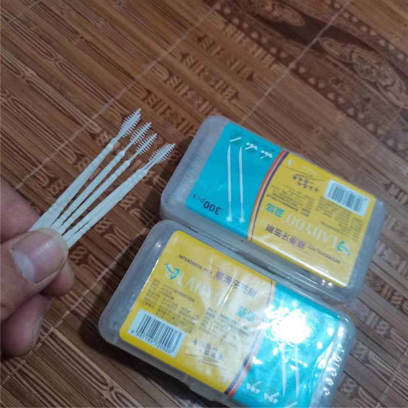 300 pçs/saco vara de dente de  - Bamboo Toothbrush avaliação e preço