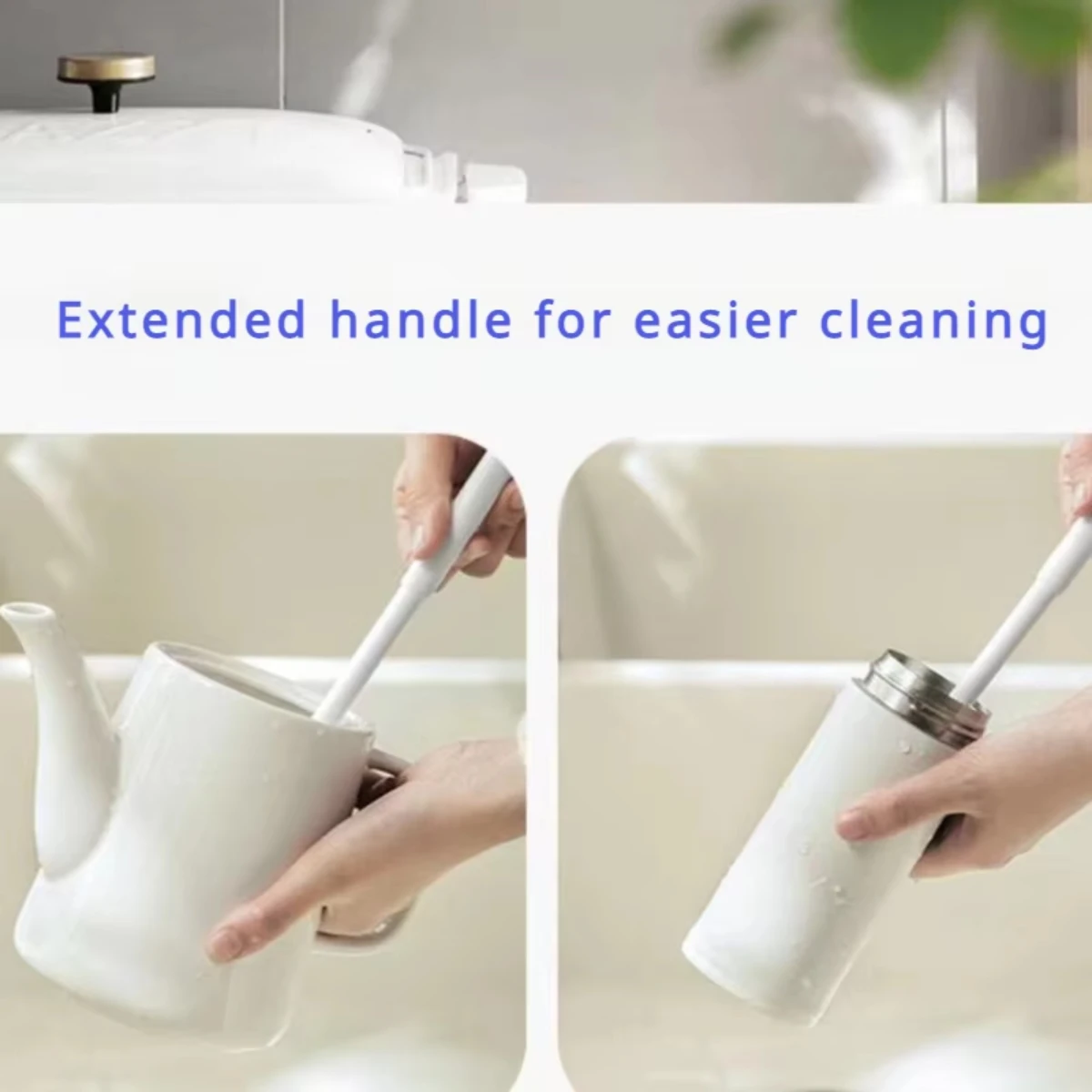 Escova de silicone dobrável, c - Reusable Bottle avaliação e preço