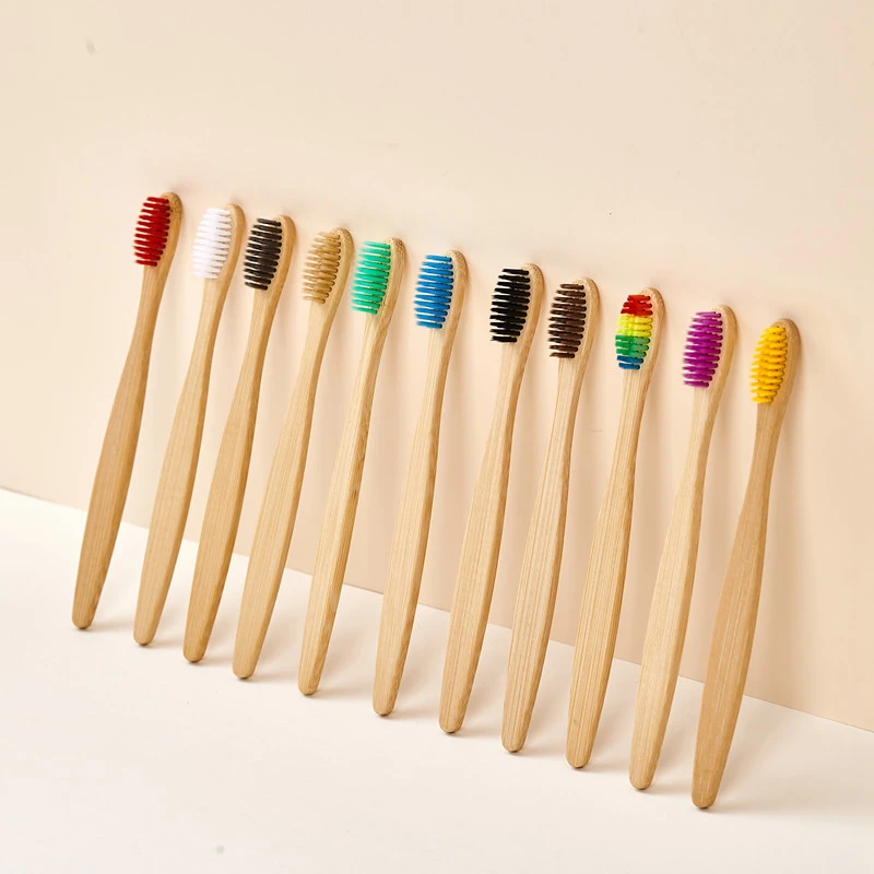 5/10/20/30 unidades de escovas - Bamboo Toothbrush avaliação e preço