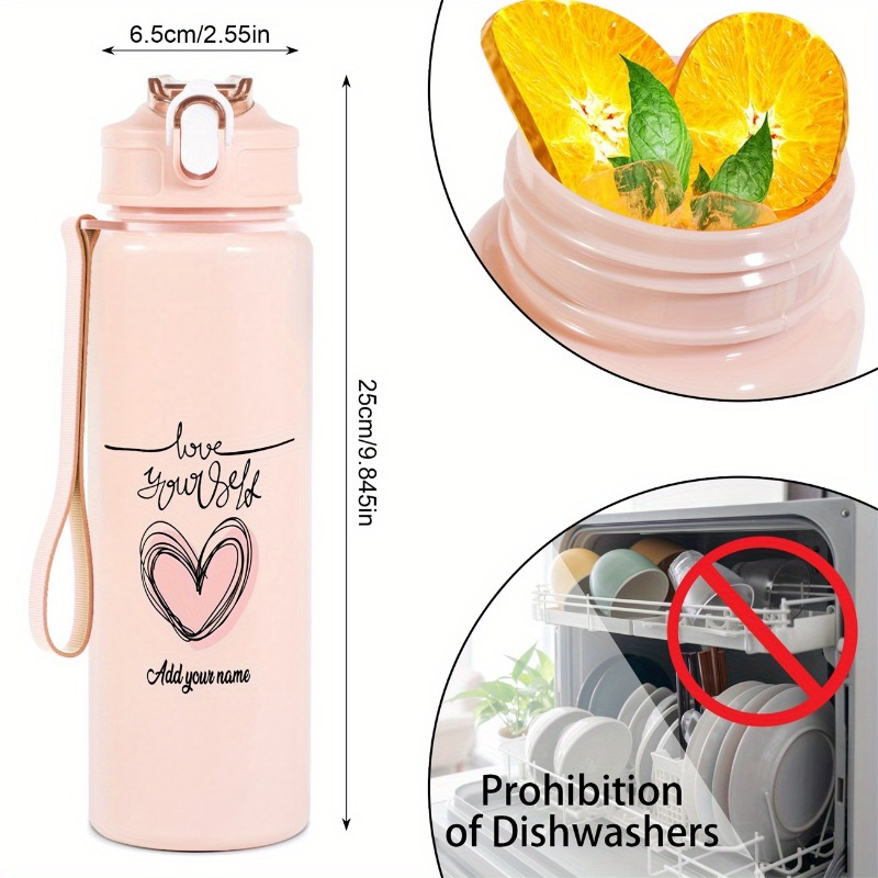 Copo de água personalizável de - Reusable Straw avaliação e preço