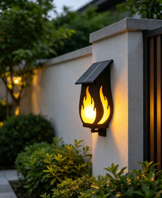 Luminária de parede solar para - Solar Garden Light avaliação e preço