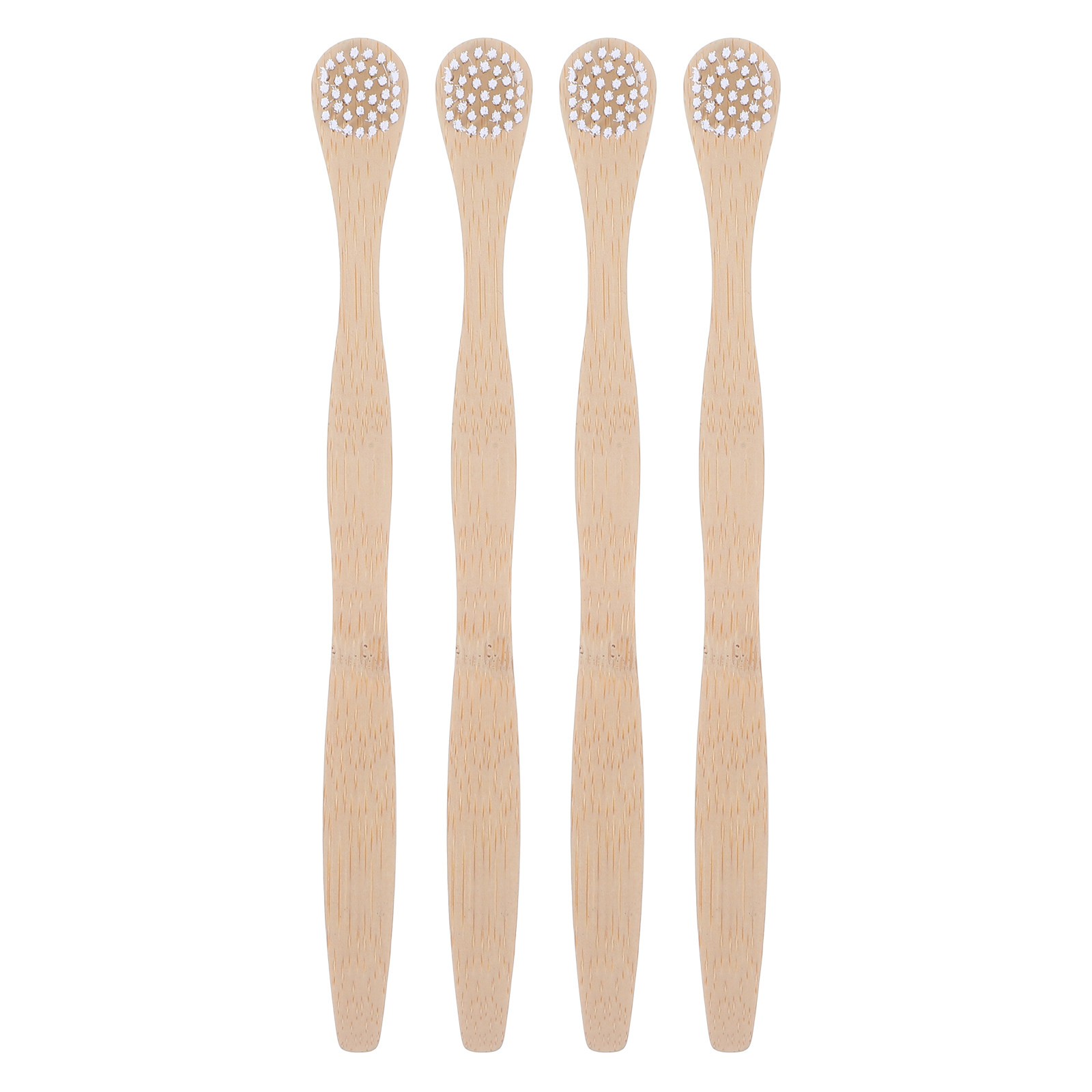 Conjunto de 4 peças: limpador  - Bamboo Toothbrush avaliação e preço