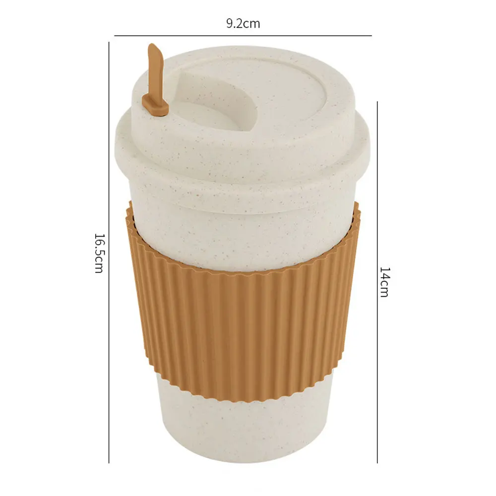 Xícaras de café com tampas, 45 - Reusable Straw avaliação e preço