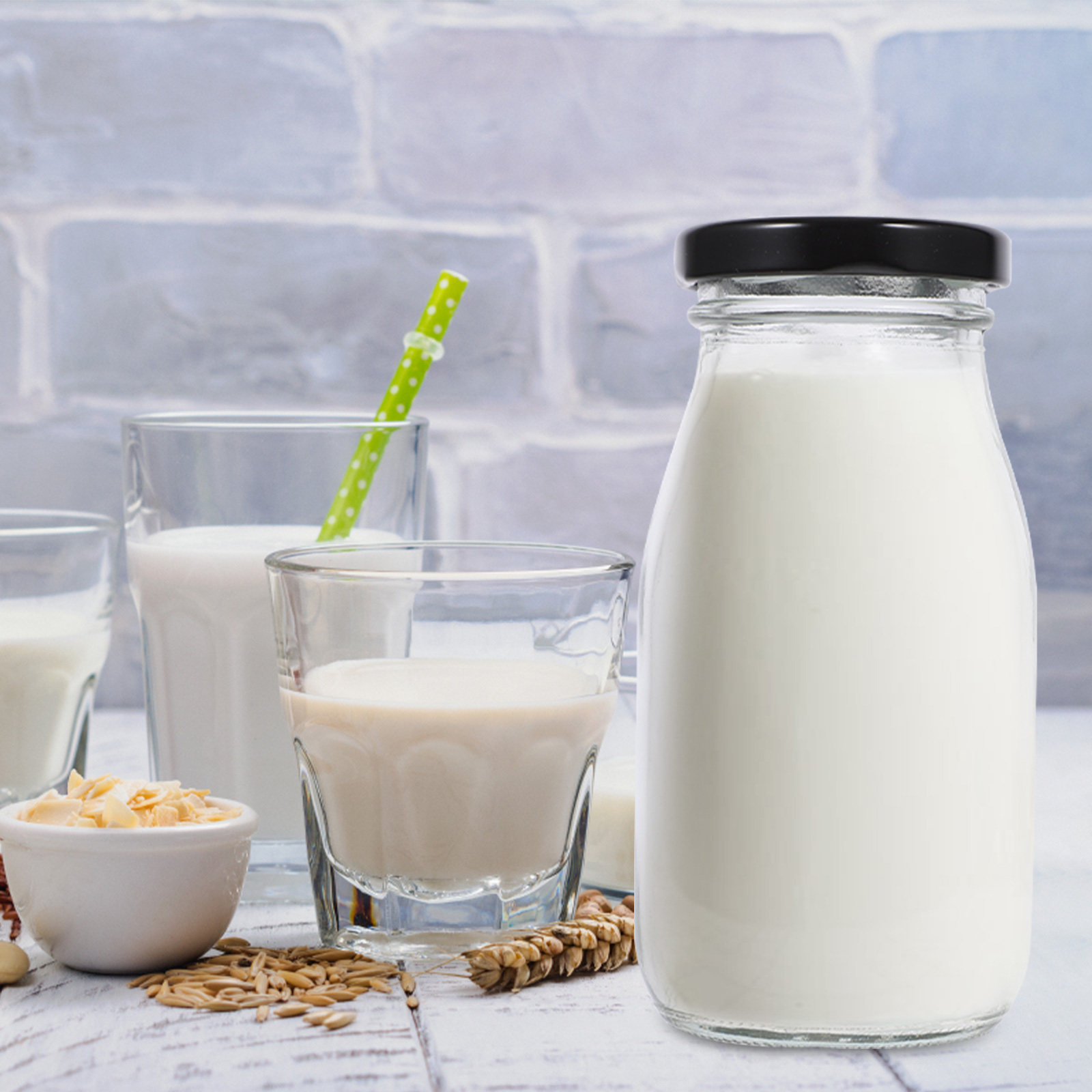 4 unidades de potes de vidro p - Reusable Bottle avaliação e preço