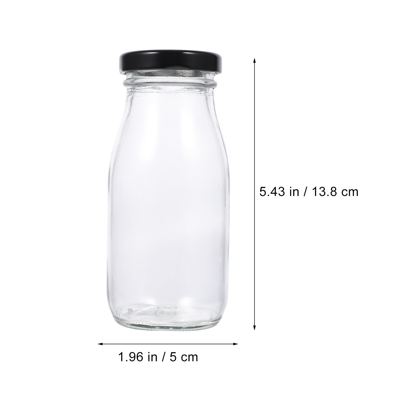 4 unidades de potes de vidro p - Reusable Bottle avaliação e preço